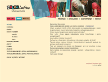 Tablet Screenshot of colorlatino.pl